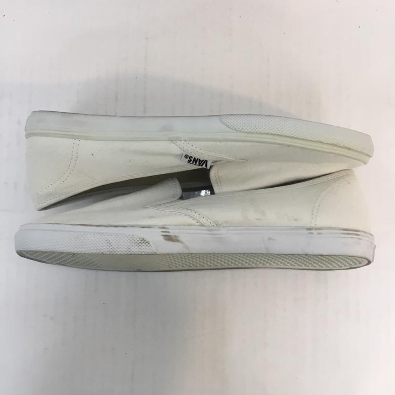バンズ VANS スリッポン スリッポン V782W 25cm 25.0cm 無地 オフホワイト / オフホワイト / レディース USED 古着 中古 10054543