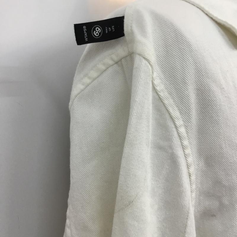 ダブルタップス W)TAPS コート コート一般 141GWDT-JKM01 CONCRETE ENVIRONMENT 2 無地 白 / ホワイト / メンズ USED 古着 中古 10054561