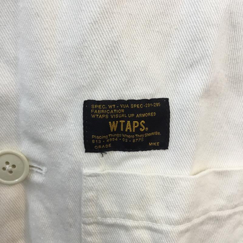 ダブルタップス W)TAPS コート コート一般 141GWDT-JKM01 CONCRETE ENVIRONMENT 2 無地 白 / ホワイト / メンズ USED 古着 中古 10054561
