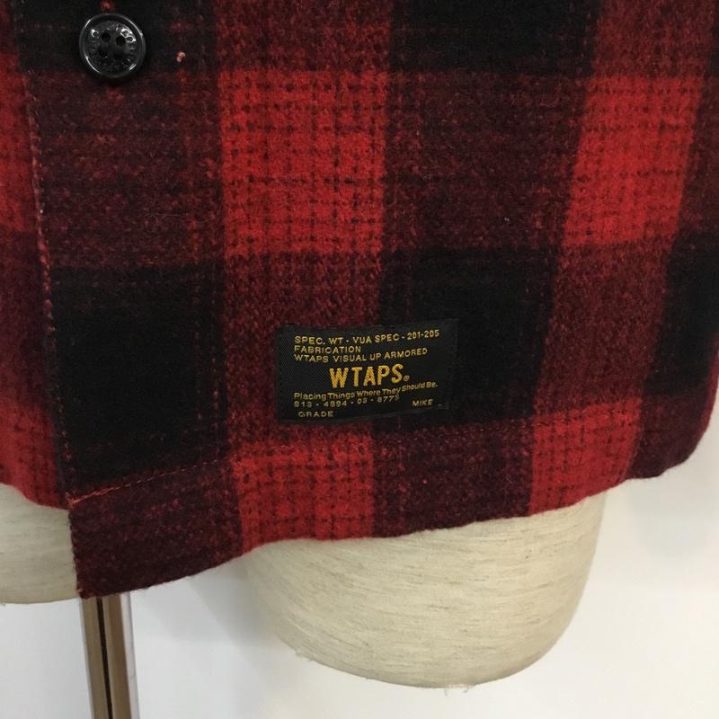 ダブルタップス W)TAPS シャツ、ブラウス 長袖 M チェック マルチカラー / マルチカラー / メンズ USED 古着 中古 10054563