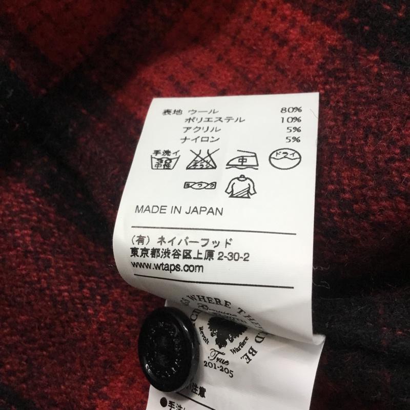 ダブルタップス W)TAPS シャツ、ブラウス 長袖 M チェック マルチカラー / マルチカラー / メンズ USED 古着 中古 10054563