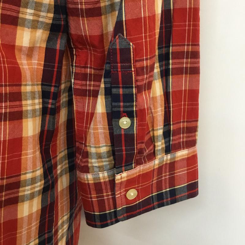 エクストララージ XLARGE シャツ、ブラウス 七分袖 M チェック マルチカラー / マルチカラー / メンズ USED 古着 中古 10054573