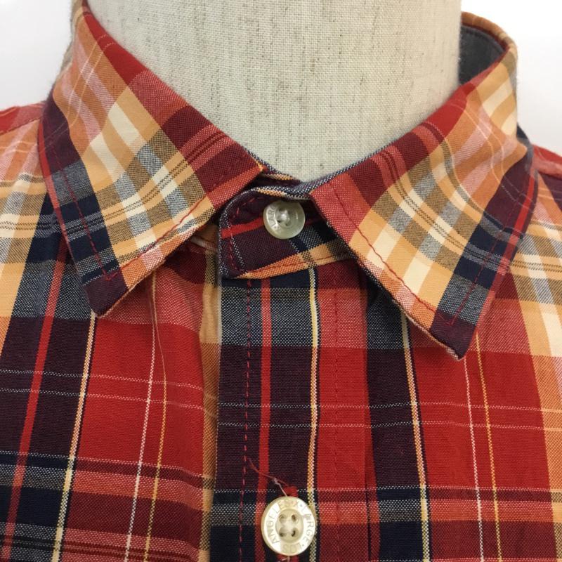エクストララージ XLARGE シャツ、ブラウス 七分袖 M チェック マルチカラー / マルチカラー / メンズ USED 古着 中古 10054573