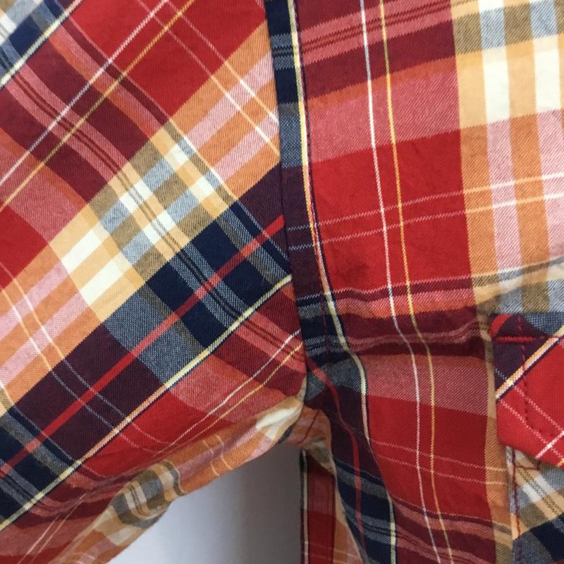 エクストララージ XLARGE シャツ、ブラウス 七分袖 M チェック マルチカラー / マルチカラー / メンズ USED 古着 中古 10054573