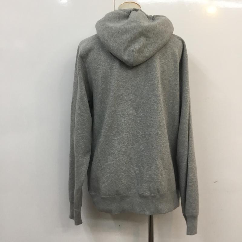 アベイシングエイプ A BATHING APE パーカー 長袖 XL 無地 灰 / グレー / メンズ USED 古着 中古 10054626