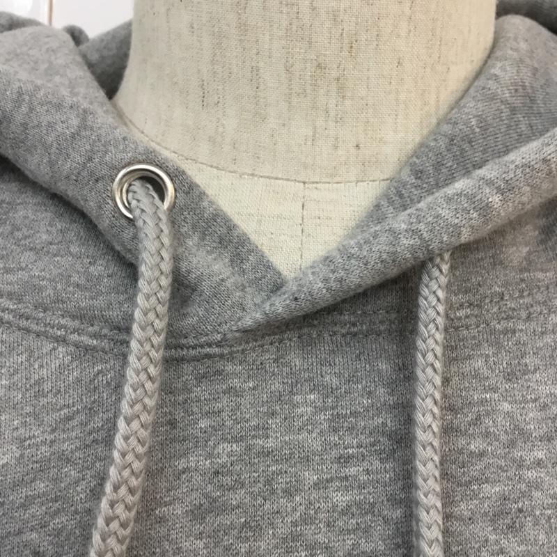 アベイシングエイプ A BATHING APE パーカー 長袖 XL 無地 灰 / グレー / メンズ USED 古着 中古 10054626