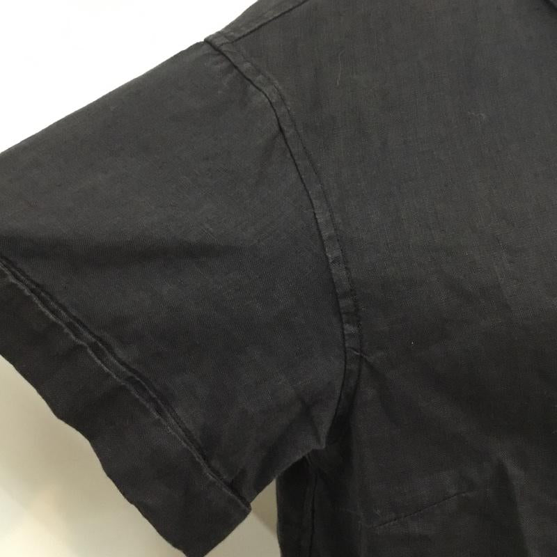 スローブイエナ SLOBE IENA シャツ、ブラウス 半袖 無地 黒 / ブラック / レディース USED 古着 中古 10054652