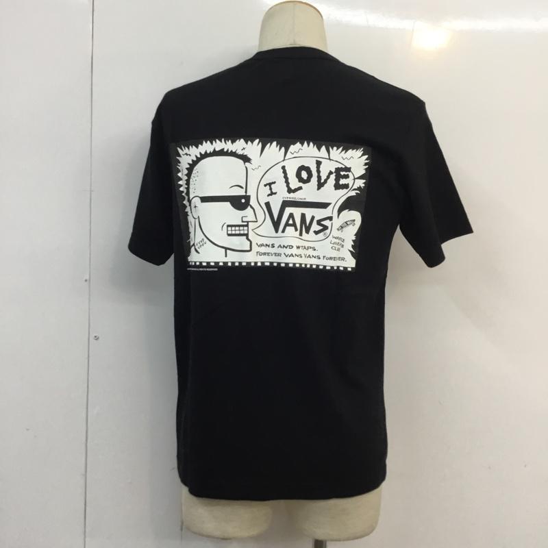 ダブルタップス WTAPS Tシャツ 半袖 15AW WTAPS x VANS VAULT DESIGN SS 04 TEE バックプリント M プリント 黒 / ブラック / メンズ USED 古着 中古 10054709