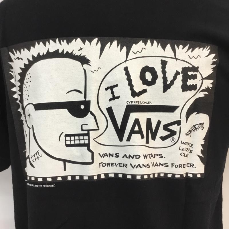 ダブルタップス WTAPS Tシャツ 半袖 15AW WTAPS x VANS VAULT DESIGN SS 04 TEE バックプリント M プリント 黒 / ブラック / メンズ USED 古着 中古 10054709