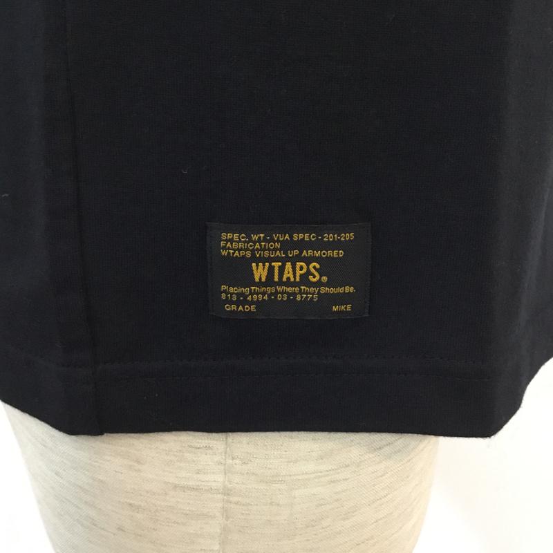 ダブルタップス WTAPS Tシャツ 半袖 15AW WTAPS x VANS VAULT DESIGN SS 04 TEE バックプリント M プリント 黒 / ブラック / メンズ USED 古着 中古 10054709