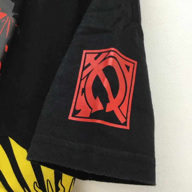 ヘックスアンチスタイル HEXANTISTYLE Tシャツ 半袖 L プリント 黒 / ブラック / X 赤 / レッド / X 黄 / イエロー / メンズ USED 古着 中古 10054735