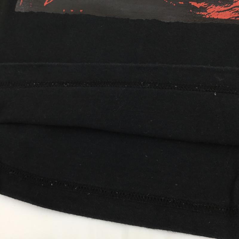 ヘックスアンチスタイル HEXANTISTYLE Tシャツ 半袖 L プリント 黒 / ブラック / X 赤 / レッド / X 黄 / イエロー / メンズ USED 古着 中古 10054735
