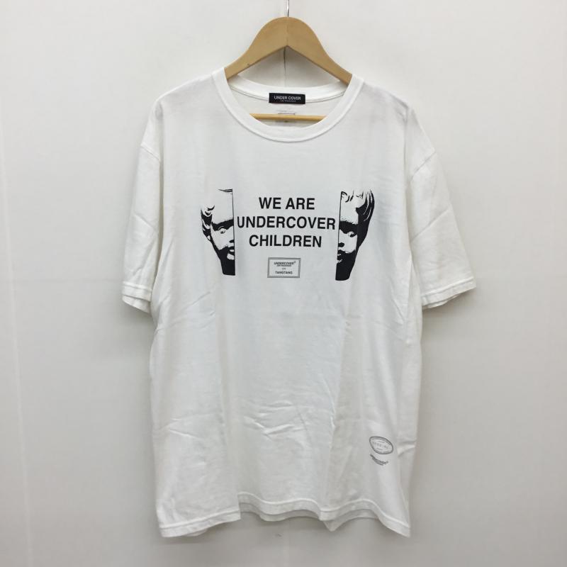 タンタン TANG TANG Tシャツ 半袖 ×UNDERCOVER 2021ss コラボレーション XL ロゴ、文字 白 / ホワイト / メンズ USED 古着 中古 10054833