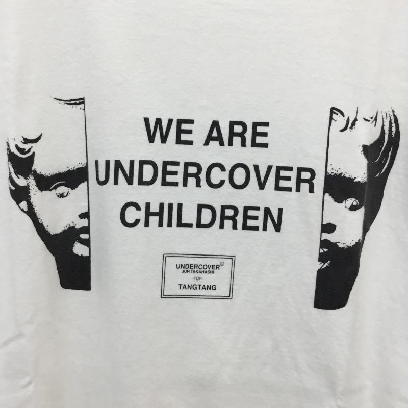 タンタン TANG TANG Tシャツ 半袖 ×UNDERCOVER 2021ss コラボレーション XL ロゴ、文字 白 / ホワイト / メンズ USED 古着 中古 10054833