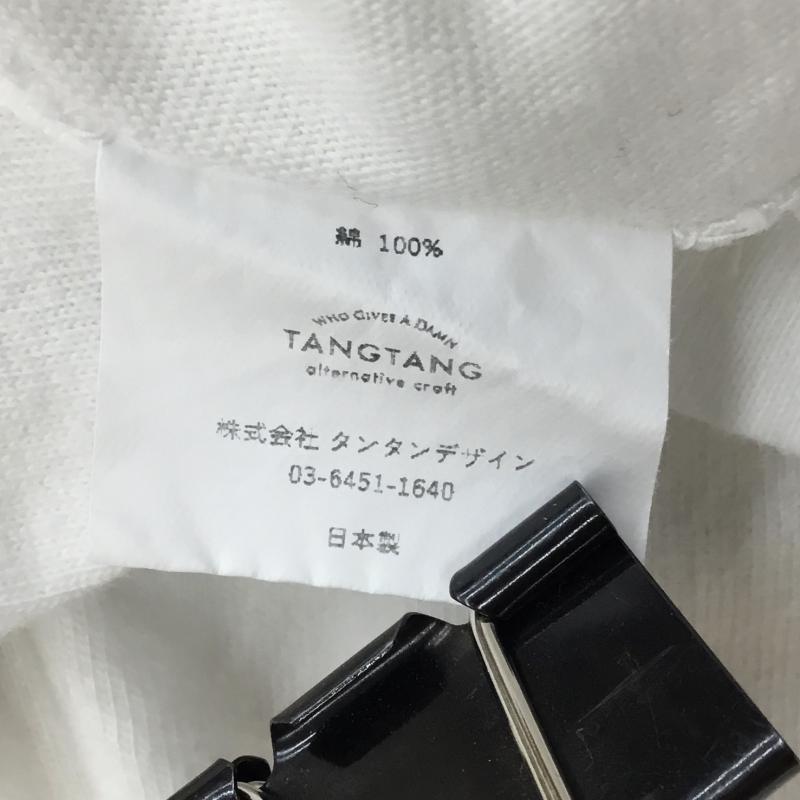 タンタン TANG TANG Tシャツ 半袖 ×UNDERCOVER 2021ss コラボレーション XL ロゴ、文字 白 / ホワイト / メンズ USED 古着 中古 10054833