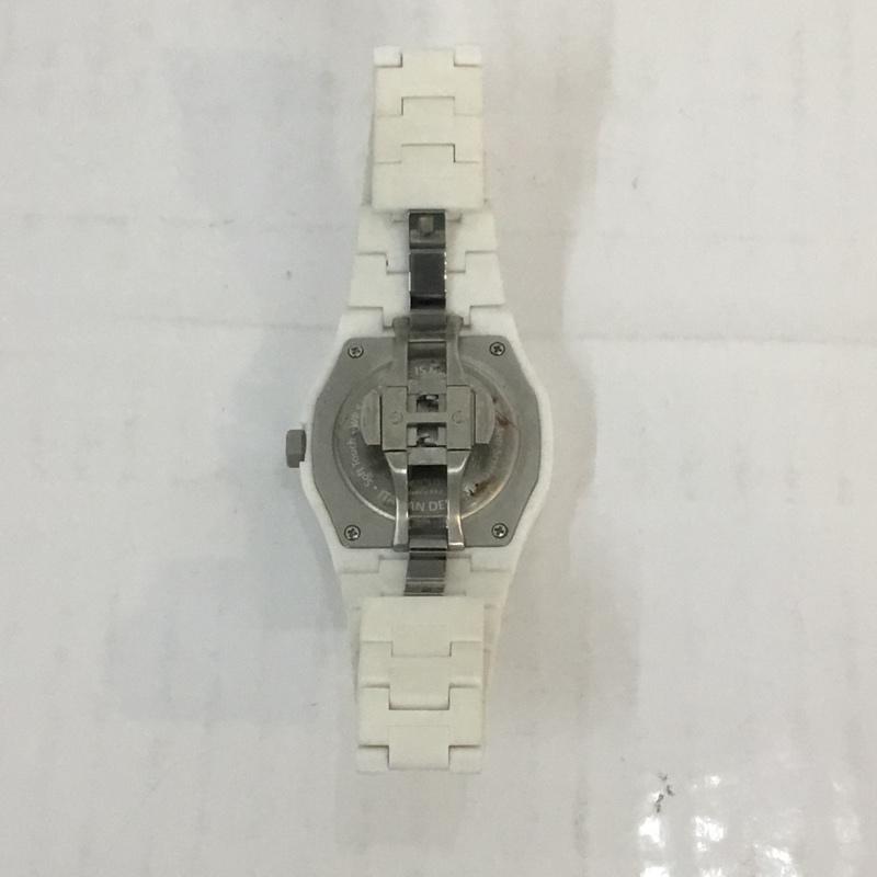 ディーワンミラノ D1 MILANO 腕時計 アナログ(クォーツ式) ESSENTIAL COLLECTION ES-03N 無地 白 / ホワイト / メンズ USED 古着 中古 10054937