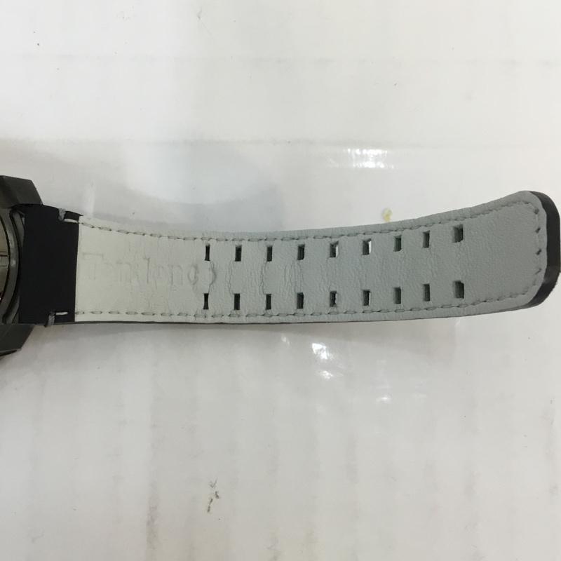 テンデンス Tendence 腕時計 アナログ(クォーツ式) SWISS MADE SPORT TE450004-S スイスメイド スポーツ 無地 黒 / ブラック / メンズ USED 古着 中古 10054951