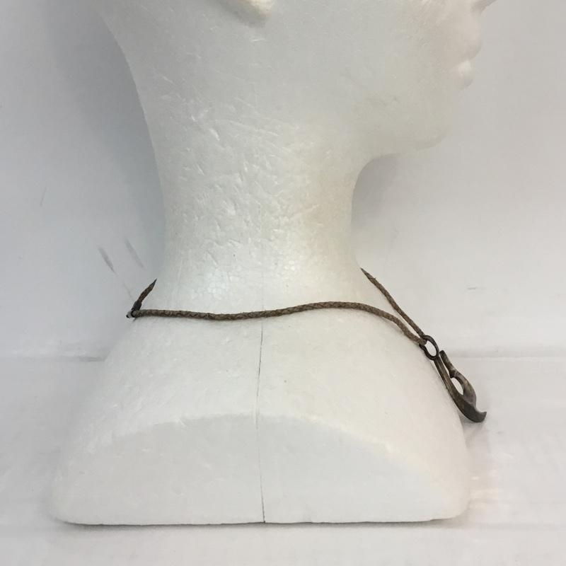 ビコ Bico アクセサリー ネックレス、ペンダント シグネチャー 無地 銀 / シルバー / メンズ USED 古着 中古 10054959