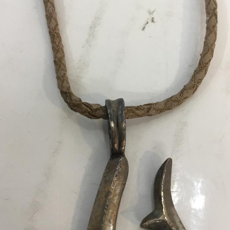 ビコ Bico アクセサリー ネックレス、ペンダント シグネチャー 無地 銀 / シルバー / メンズ USED 古着 中古 10054959