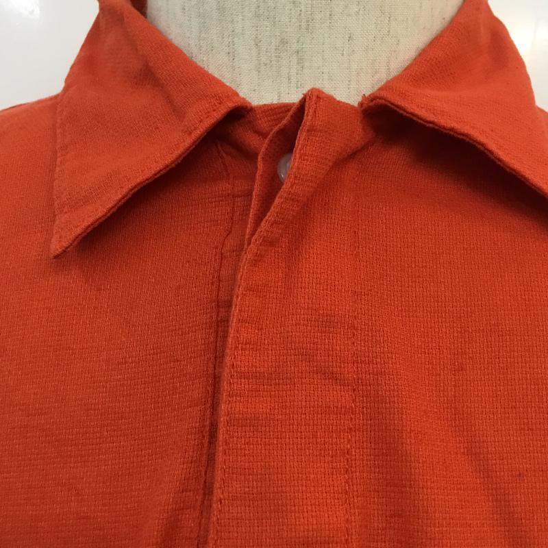 フリークスストア FREAK'S STORE カットソー 半袖 181-1025 オーバーサイズ M 無地 橙 / オレンジ / メンズ USED 古着 中古 10055069