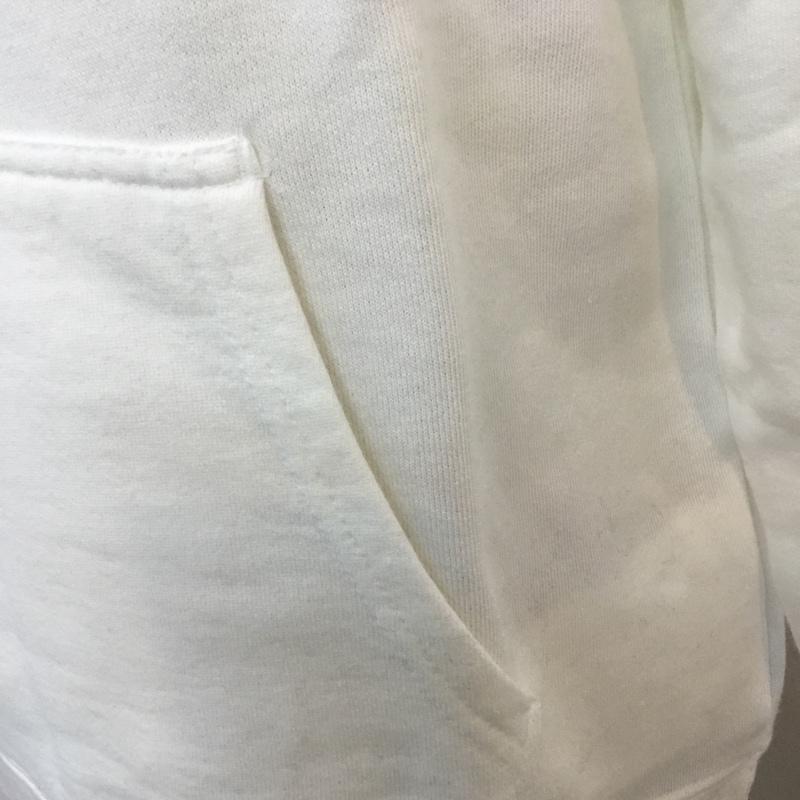 サカイ Sacai パーカー 長袖 fragment design ロゴ、文字 白 / ホワイト / メンズ USED 古着 中古 10055125