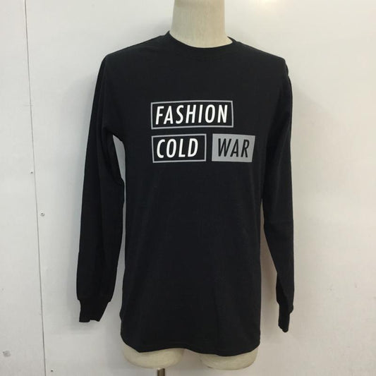 ドゥーナッシングコングレス do nothing congress Tシャツ 長袖 S ロゴ、文字 黒 / ブラック /  メンズ USED 古着 中古 10055127