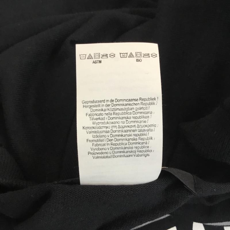 ドゥーナッシングコングレス do nothing congress Tシャツ 長袖 S ロゴ、文字 黒 / ブラック / メンズ USED 古着 中古 10055127