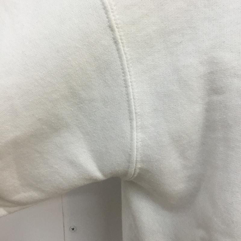 ドゥーナッシングコングレス do nothing congress パーカー 長袖 champion S ロゴ、文字 白 / ホワイト / メンズ USED 古着 中古 10055128