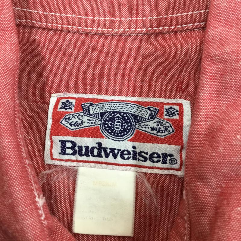 ユーズドクロージング used clothes シャツ、ブラウス 半袖 Budweiser バドワイザー 半そでシャツ M 赤 / レッド / メンズ USED 古着 中古 10055164