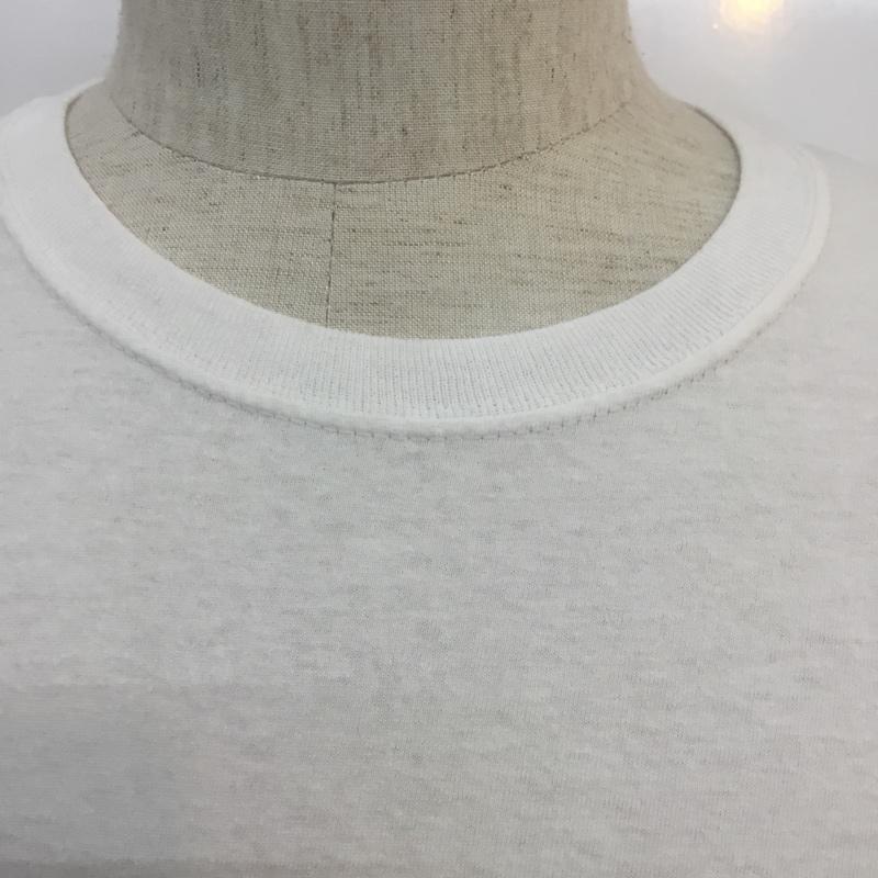 ドゥーナッシングコングレス do nothing congress Tシャツ 半袖 S ロゴ、文字 白 / ホワイト / メンズ USED 古着 中古 10055215