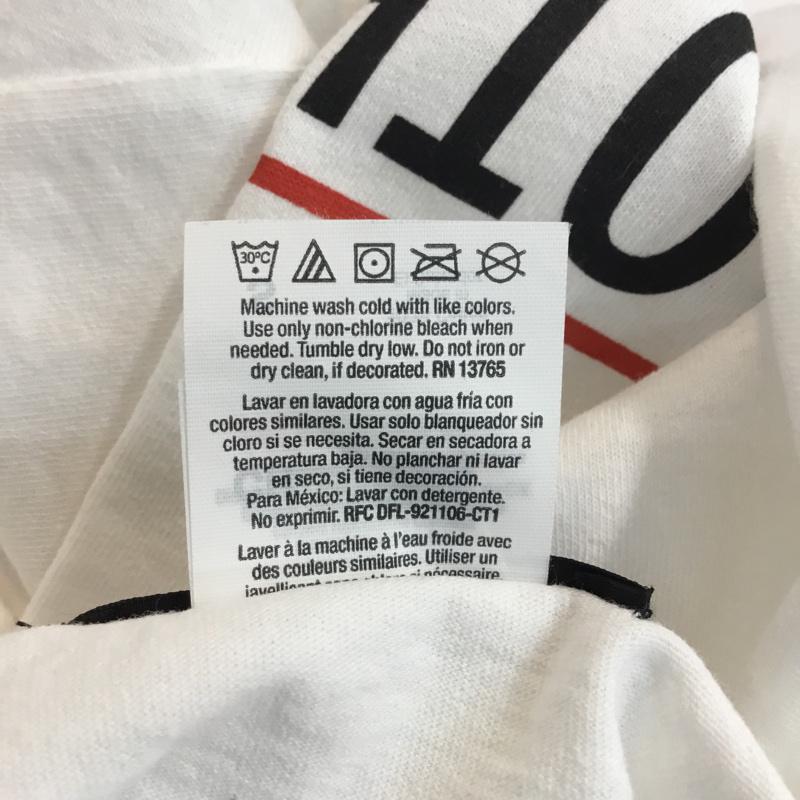 ドゥーナッシングコングレス do nothing congress Tシャツ 半袖 S ロゴ、文字 白 / ホワイト / メンズ USED 古着 中古 10055215