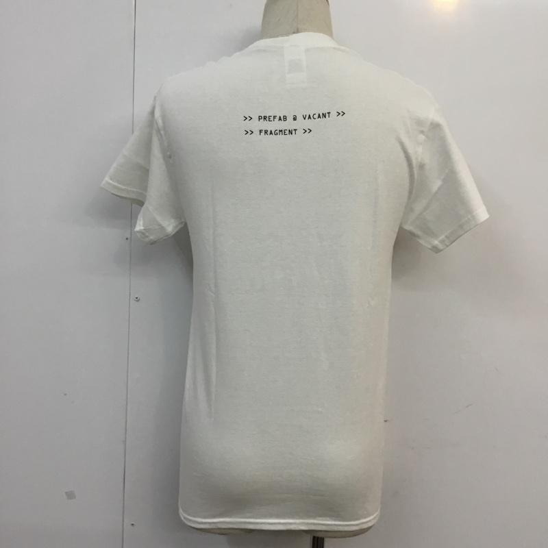 フラグメント FRAGMENT Tシャツ 半袖 S ロゴ、文字 白 / ホワイト / メンズ USED 古着 中古 10055216