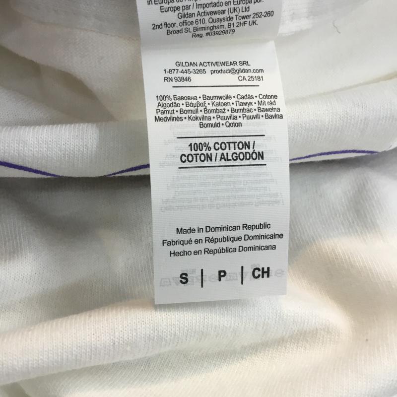 フラグメント FRAGMENT Tシャツ 半袖 S ロゴ、文字 白 / ホワイト / メンズ USED 古着 中古 10055216