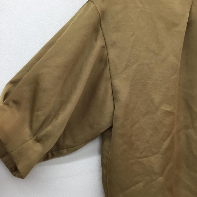 マッキントッシュフィロソフィー MACKINTOSH PHILOSOPH カットソー 七分袖 38 金 / ゴールド / レディース USED 古着 中古 10055223