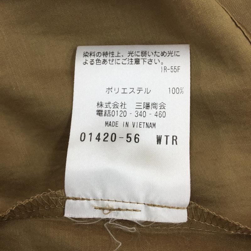 マッキントッシュフィロソフィー MACKINTOSH PHILOSOPH カットソー 七分袖 38 金 / ゴールド / レディース USED 古着 中古 10055223