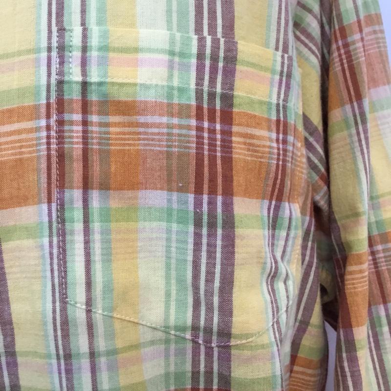 エフエイティー FAT シャツ、ブラウス 長袖 M チェック マルチカラー / マルチカラー / メンズ USED 古着 中古 10055464