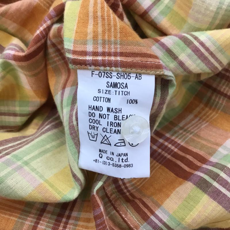 エフエイティー FAT シャツ、ブラウス 長袖 M チェック マルチカラー / マルチカラー / メンズ USED 古着 中古 10055464
