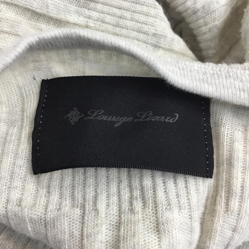 ラウンジリザード LOUNGE LIZARD カットソー 半袖 3 無地 オフホワイト / オフホワイト / メンズ USED 古着 中古 10055645