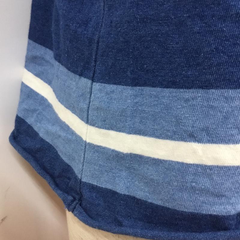 ナノユニバース nano・universe Tシャツ 半袖 S ボーダー柄 マルチカラー / マルチカラー / メンズ USED 古着 中古 10055659