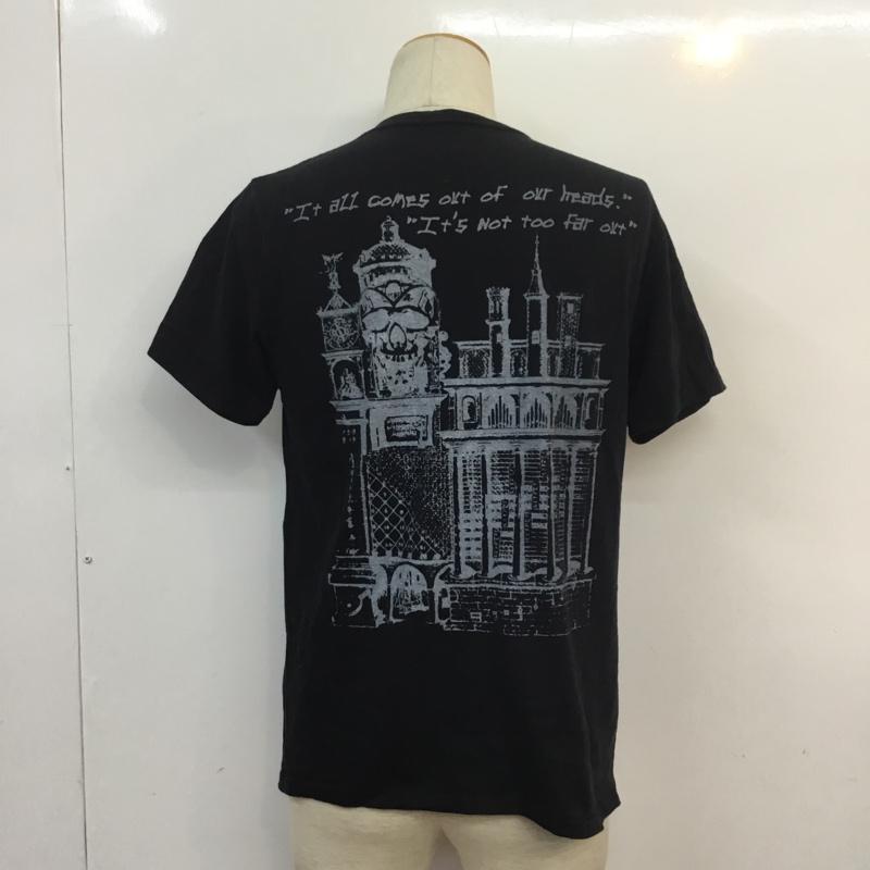 スラップショット SLAP SHOT Tシャツ 半袖 Vネック M ロゴ、文字 黒 / ブラック / メンズ USED 古着 中古 10055674