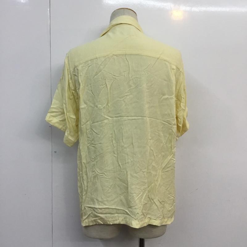 フリークスストア FREAK'S STORE シャツ、ブラウス 半袖 開襟シャツ M 無地 黄 / イエロー / メンズ USED 古着 中古 10055683