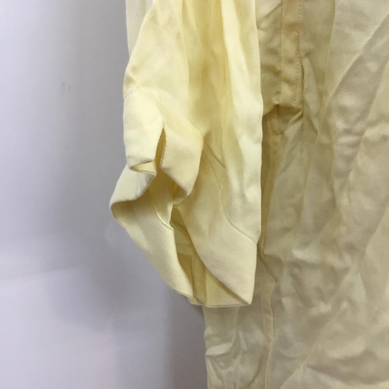 フリークスストア FREAK'S STORE シャツ、ブラウス 半袖 開襟シャツ M 無地 黄 / イエロー / メンズ USED 古着 中古 10055683