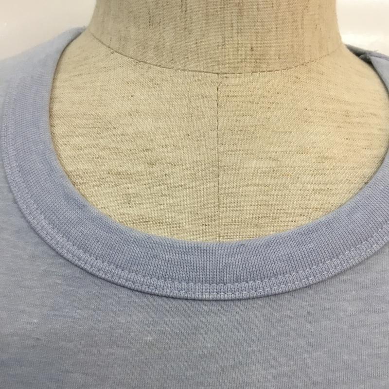 ビームス BEAMS Tシャツ 半袖 M プリント 水色 / ライトブルー / メンズ USED 古着 中古 10055686