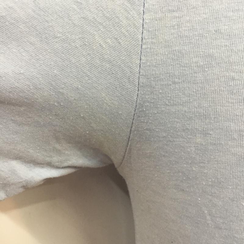 ビームス BEAMS Tシャツ 半袖 M プリント 水色 / ライトブルー / メンズ USED 古着 中古 10055686