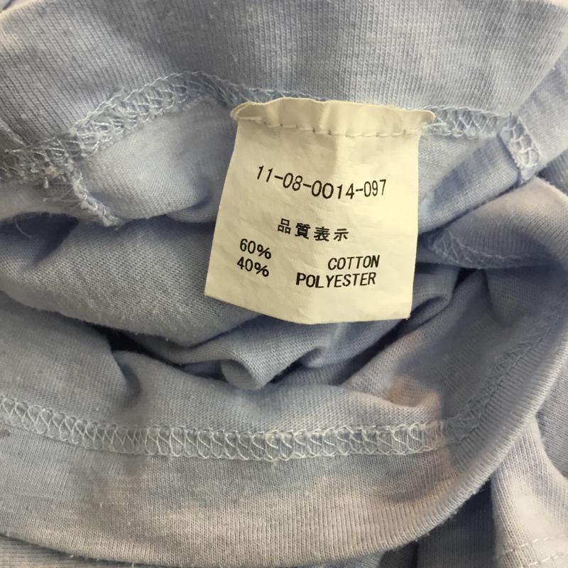 ビームス BEAMS Tシャツ 半袖 M プリント 水色 / ライトブルー / メンズ USED 古着 中古 10055686