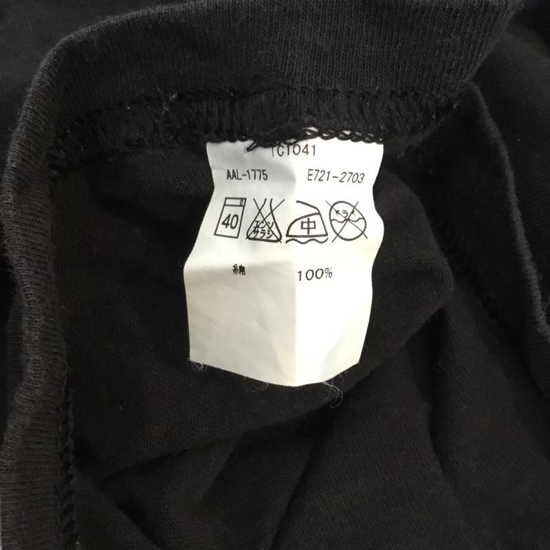 アルファインダストリー Alpha Industries Tシャツ 半袖 L プリント 黒 / ブラック / メンズ USED 古着 中古 10055691