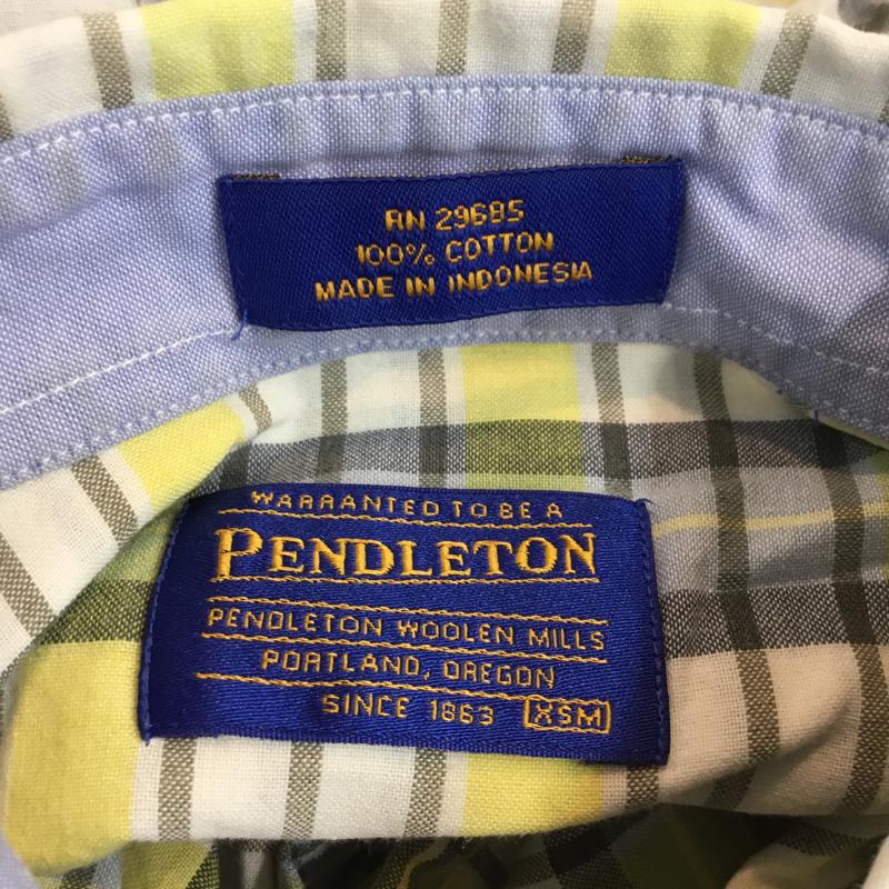ペンドルトン PENDLETON シャツ、ブラウス 半袖 チェック マルチカラー / マルチカラー / メンズ USED 古着 中古 10055692