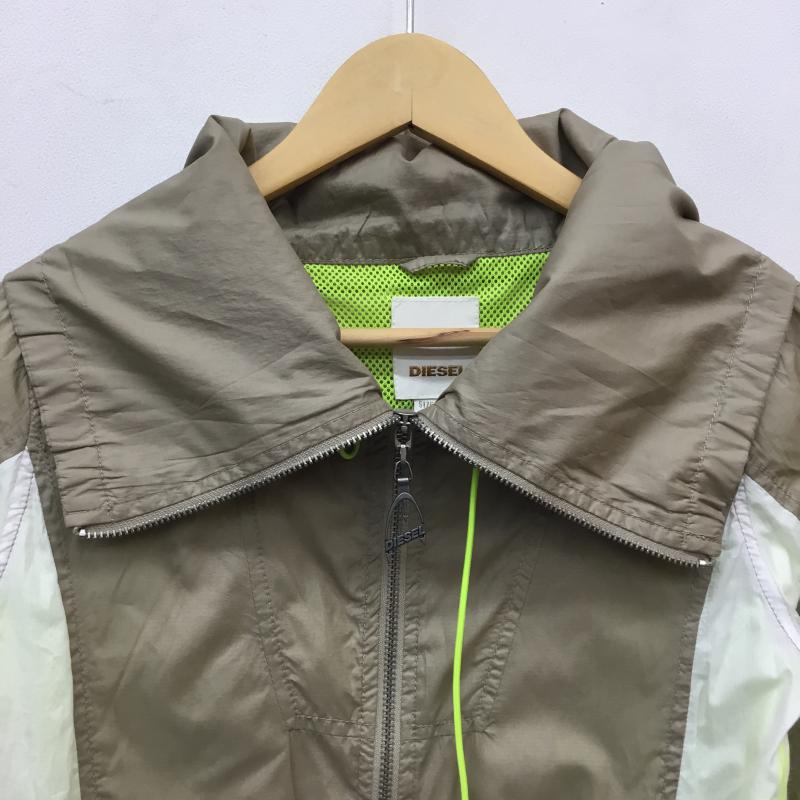 ディーゼル DIESEL ジャケット、上着 ジャケット、ブレザー XS 白 / ホワイト / X ベージュ / ベージュ / X 黄緑 / イエローグリーン / レディース USED 古着 中古 10055960