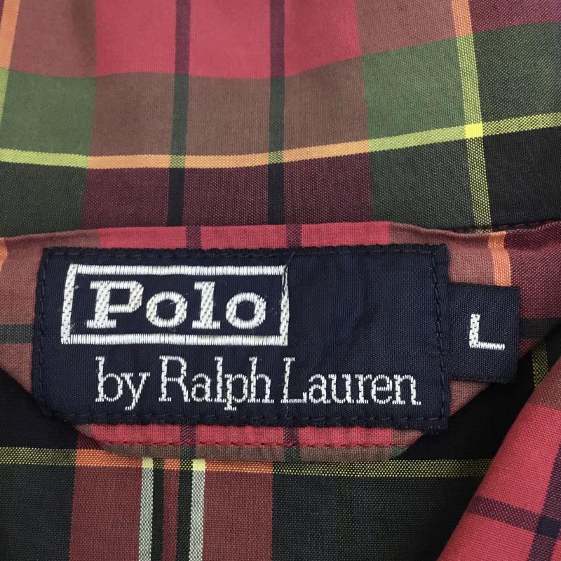 ポロバイラルフローレン Polo by RALPH LAUREN シャツ、ブラウス 長袖 SLEEPY JONES L チェック 赤 / レッド / X 緑 / グリーン / X 黒 / ブラック / X 黄 / イエロー / X 紺 / ネイビー / X 白 / ホワイト / メンズ USED 古着 中古 10056066
