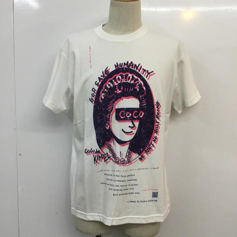 ASIWC ASIWC Tシャツ 半袖 M プリント 白 / ホワイト / メンズ USED 古着 中古 10056156